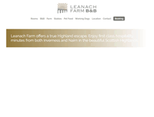 Tablet Screenshot of leanachfarm.co.uk